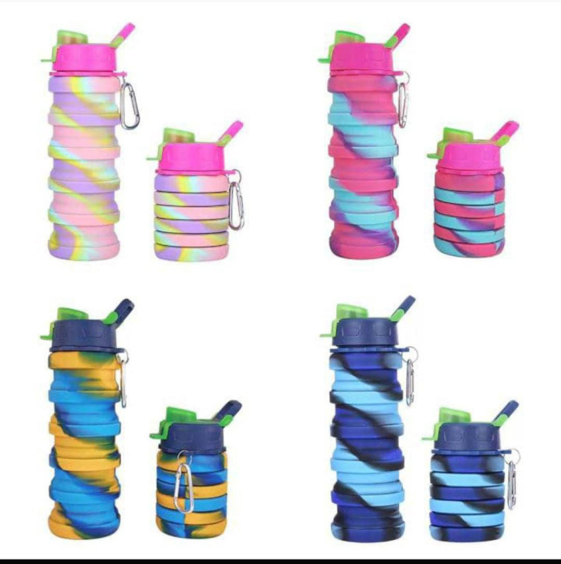 Foldable Silicon Water Bottle