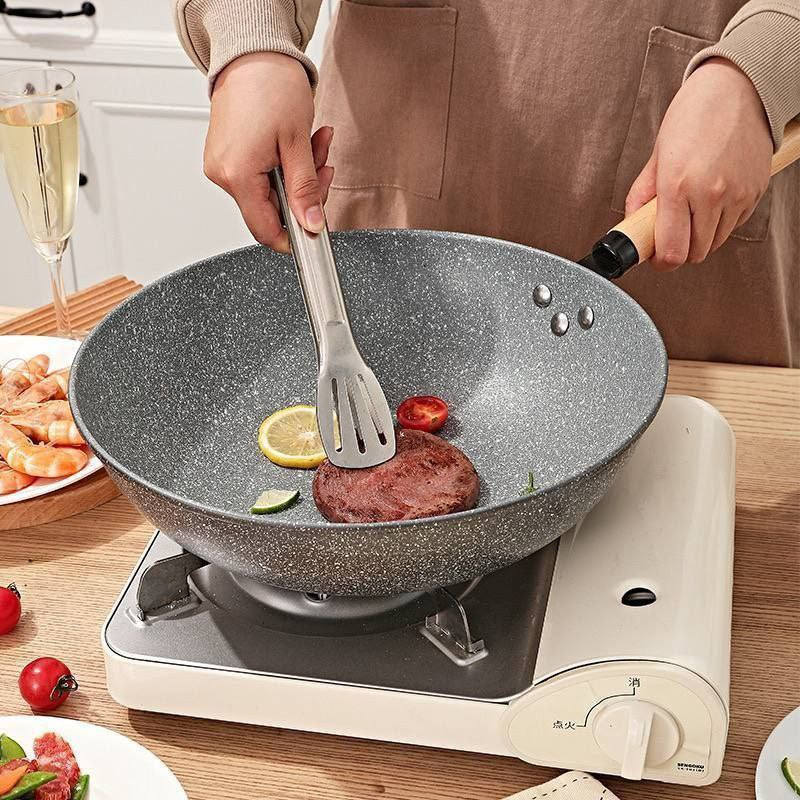 32cm Big Deep Work Non Stick Frying Pan