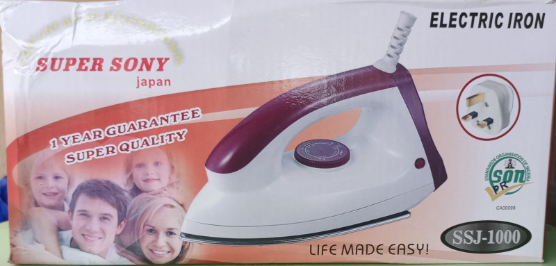 Small Dry Iron