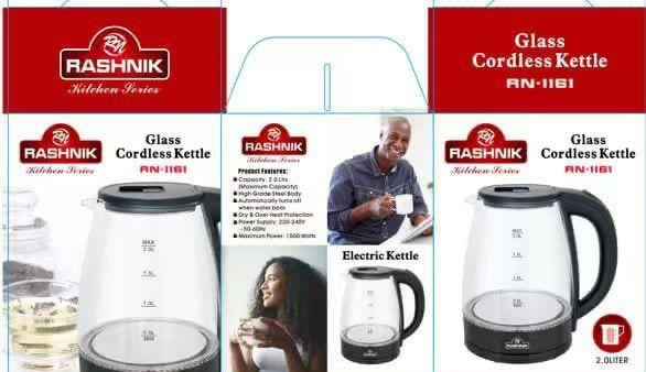 2L Transparent Electric Kettle