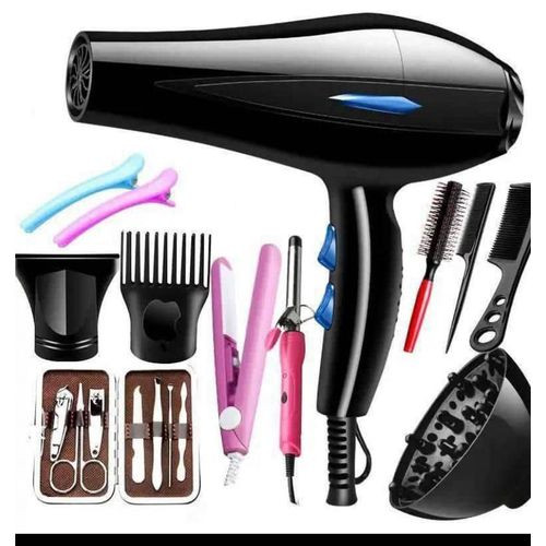 Professional Hair Dryer Set (12 in 1)