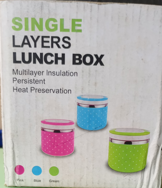 Single Layer Lunch Box