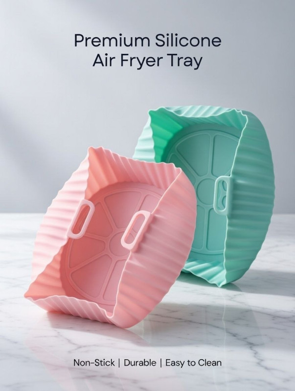 Silicon Air Fryer Tray