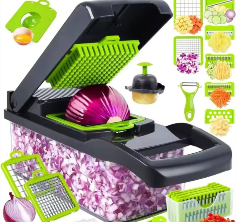 16 PCs Veggie Slicer